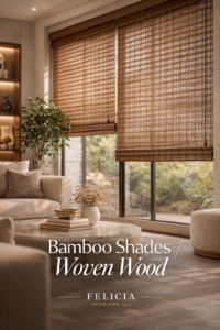 bamboo shades woven wood shades felicia interiors