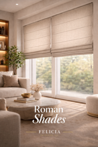roman shades felicia interiors llc miami installations custom